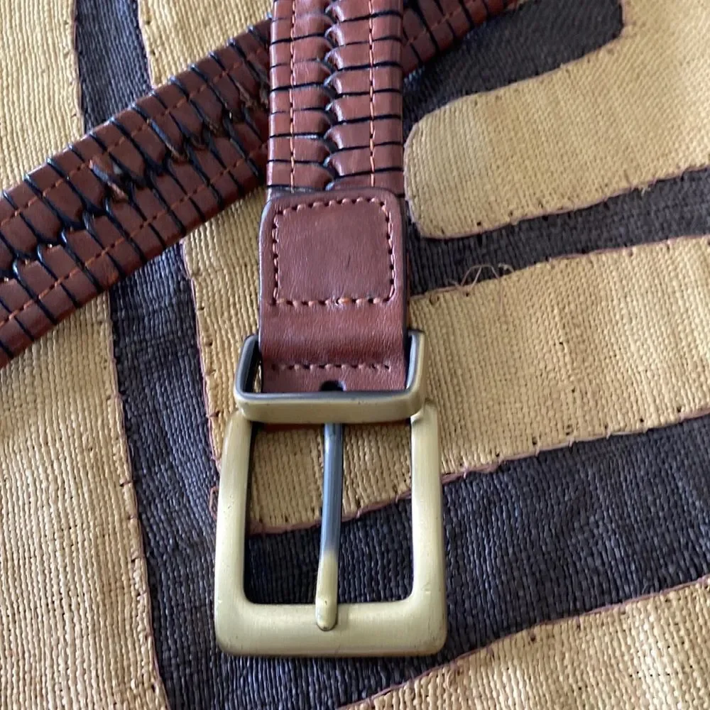 Tommy  Bahama woven leather belt